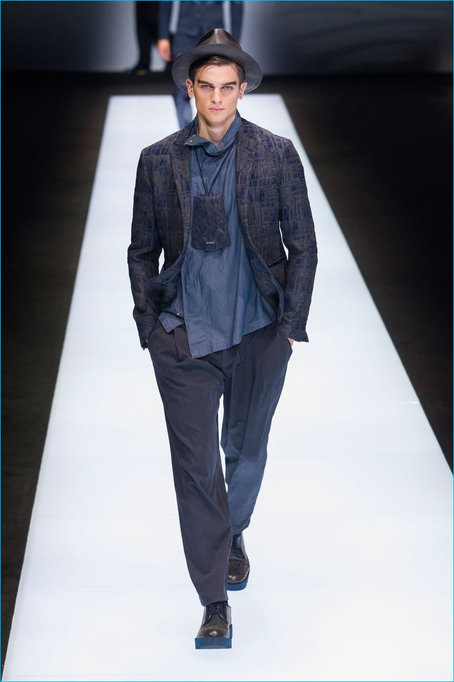 Emporio Armani 2017 Spring Summer Mens Runway Collection