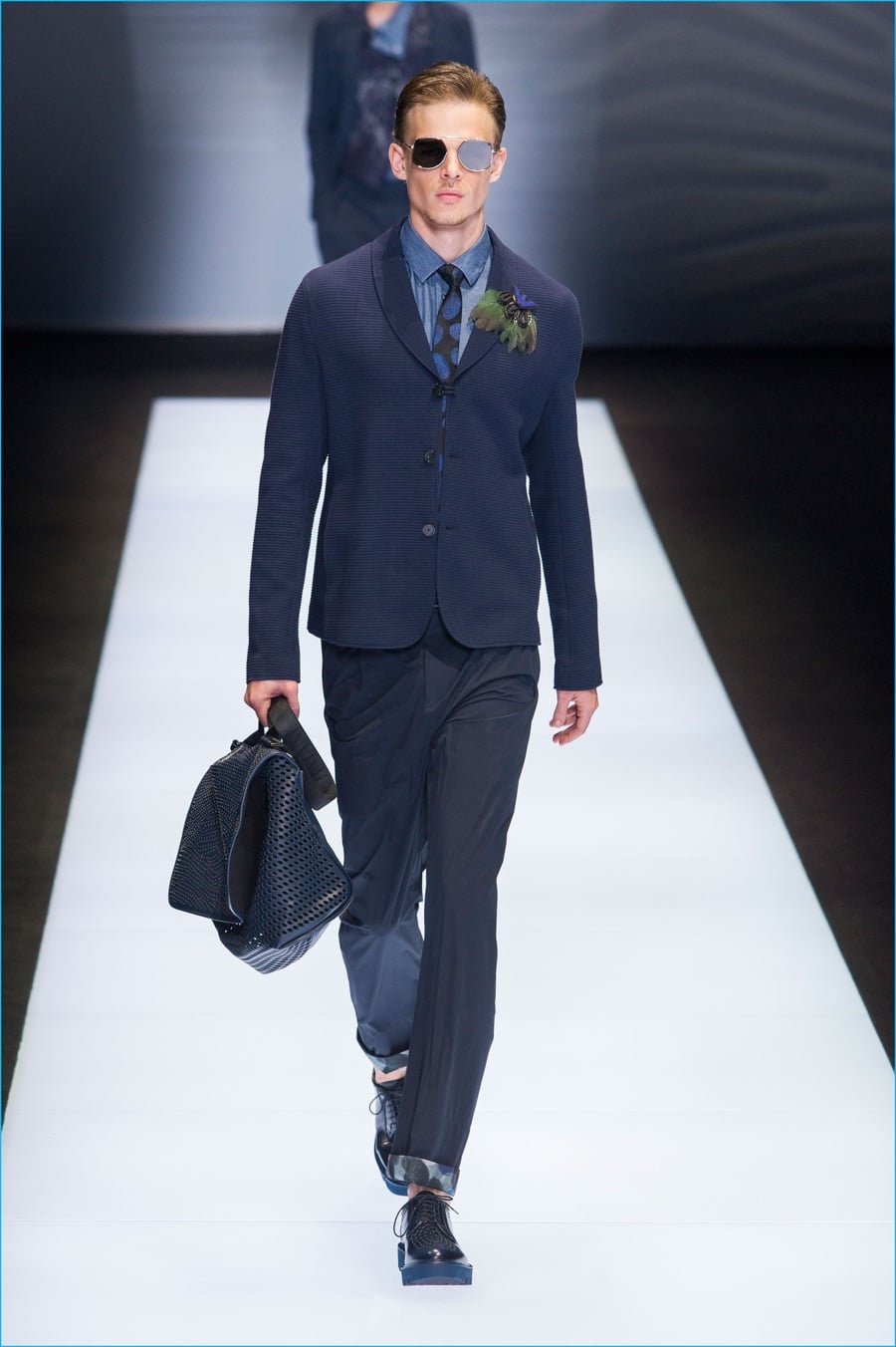 Emporio Armani 2017 Spring Summer Mens Runway Collection