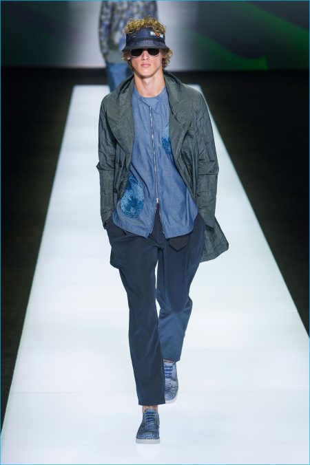 Emporio Armani 2017 Spring Summer Mens Runway Collection 058