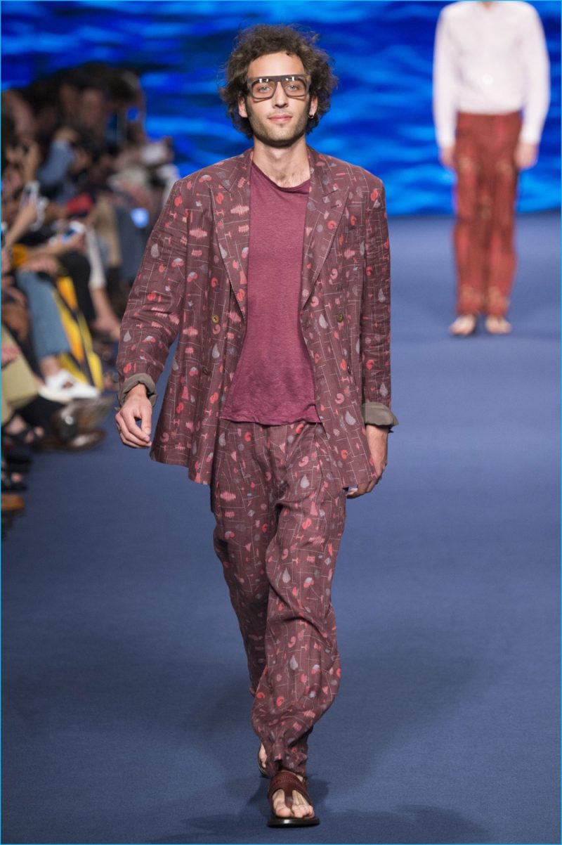 Etro 2017 Spring/Summer Men's Runway Collection