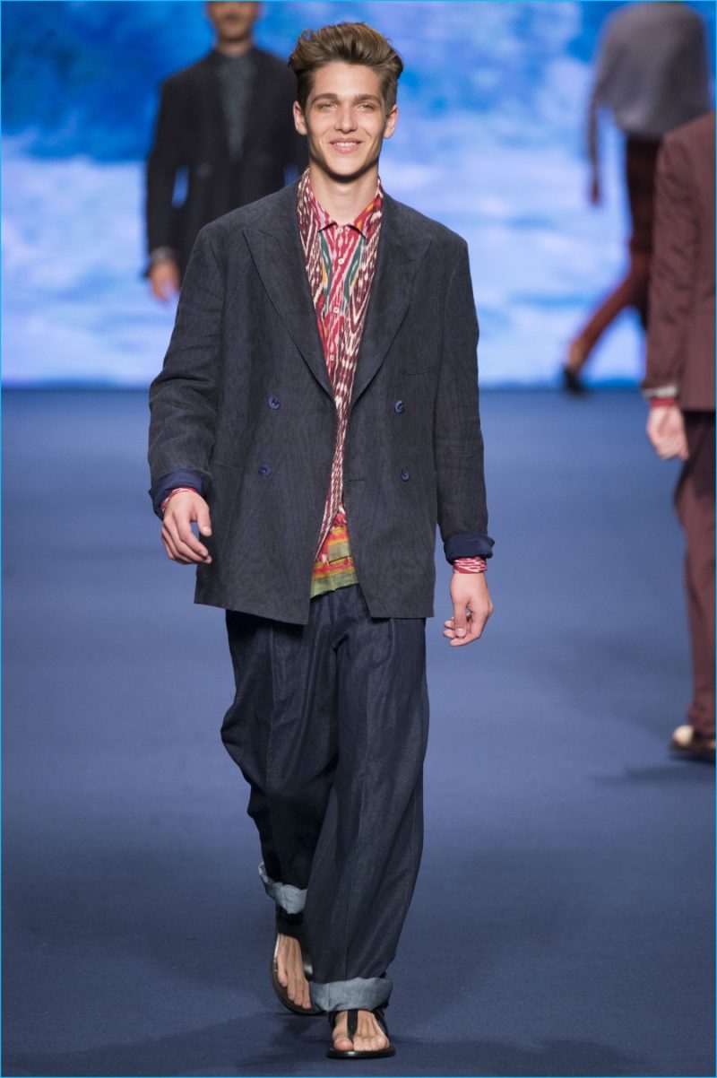 Etro 2017 Spring/Summer Men's Runway Collection