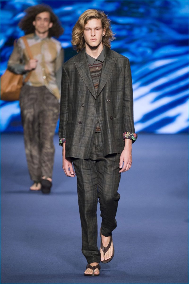 Etro 2017 Spring/Summer Men's Runway Collection
