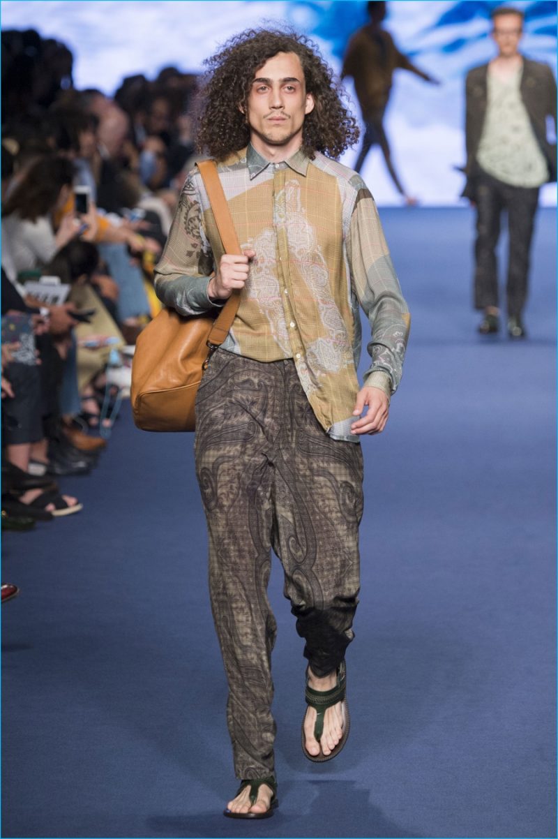 Etro 2017 Spring/Summer Men's Runway Collection