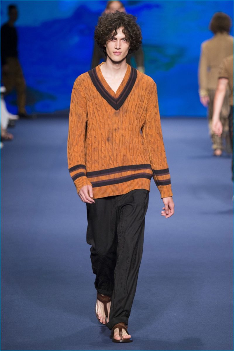 Etro 2017 Spring/Summer Men's Runway Collection