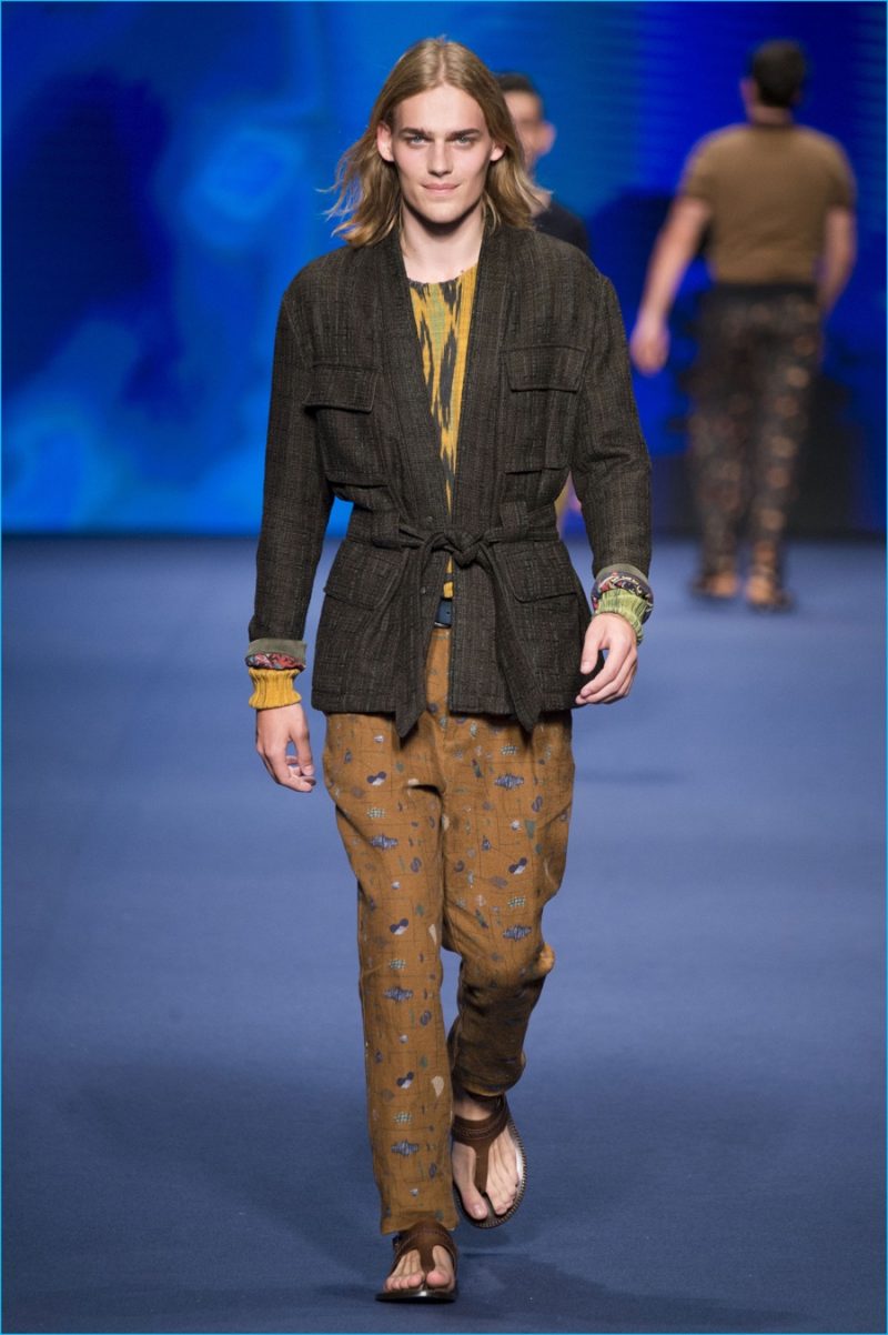 Etro 2017 Spring/Summer Men's Runway Collection