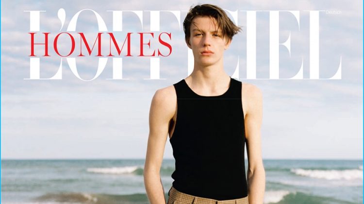 L’Officiel Hommes Germany Takes to the Beach for Summer Editorial