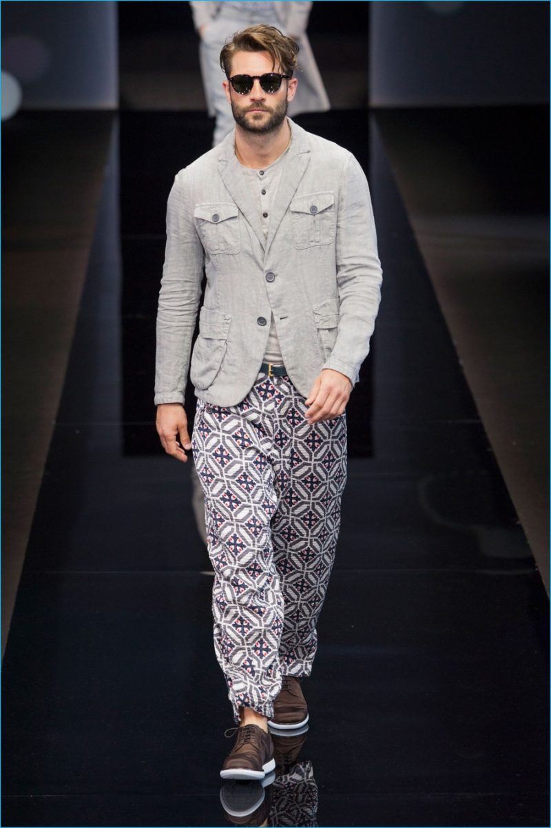 Giorgio Armani 2017 Spring/Summer Men's Runway Collection