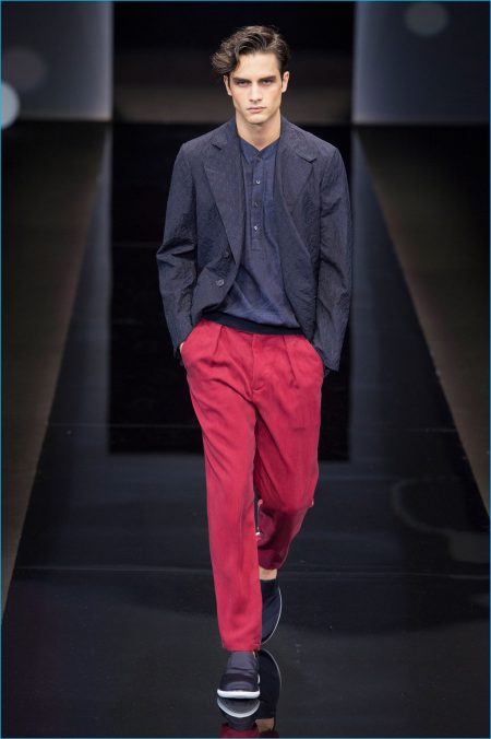 Giorgio Armani 2017 Spring/Summer Men's Runway Collection