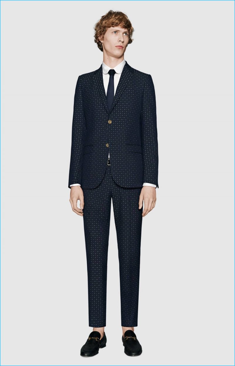 Gucci Monaco Jacquard Suit