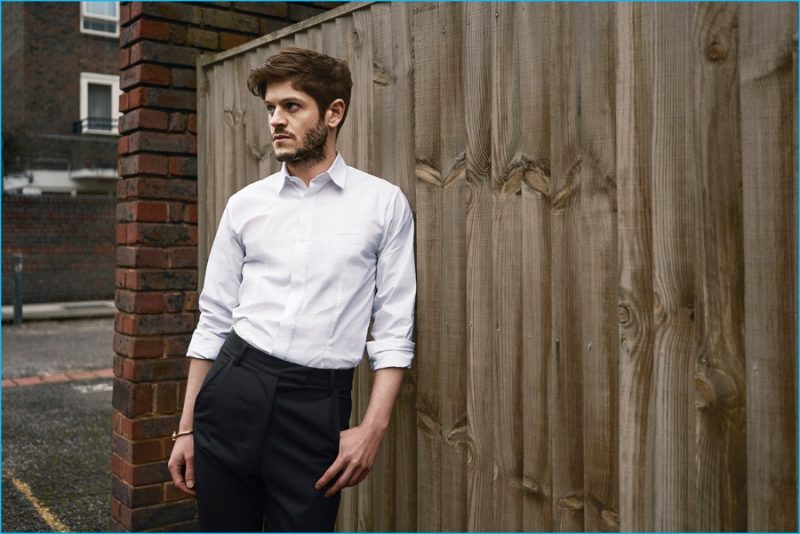 Iwan Rheon connects with The Laterals in a shirt and trousers from Matthew Miller with a Miansai bracelet. » Game of Thrones' Iwan Rheon Poses for The Laterals Iwan Rheon connects with The Laterals in a shirt and trousers from Matthew Miller with a Miansai bracelet.