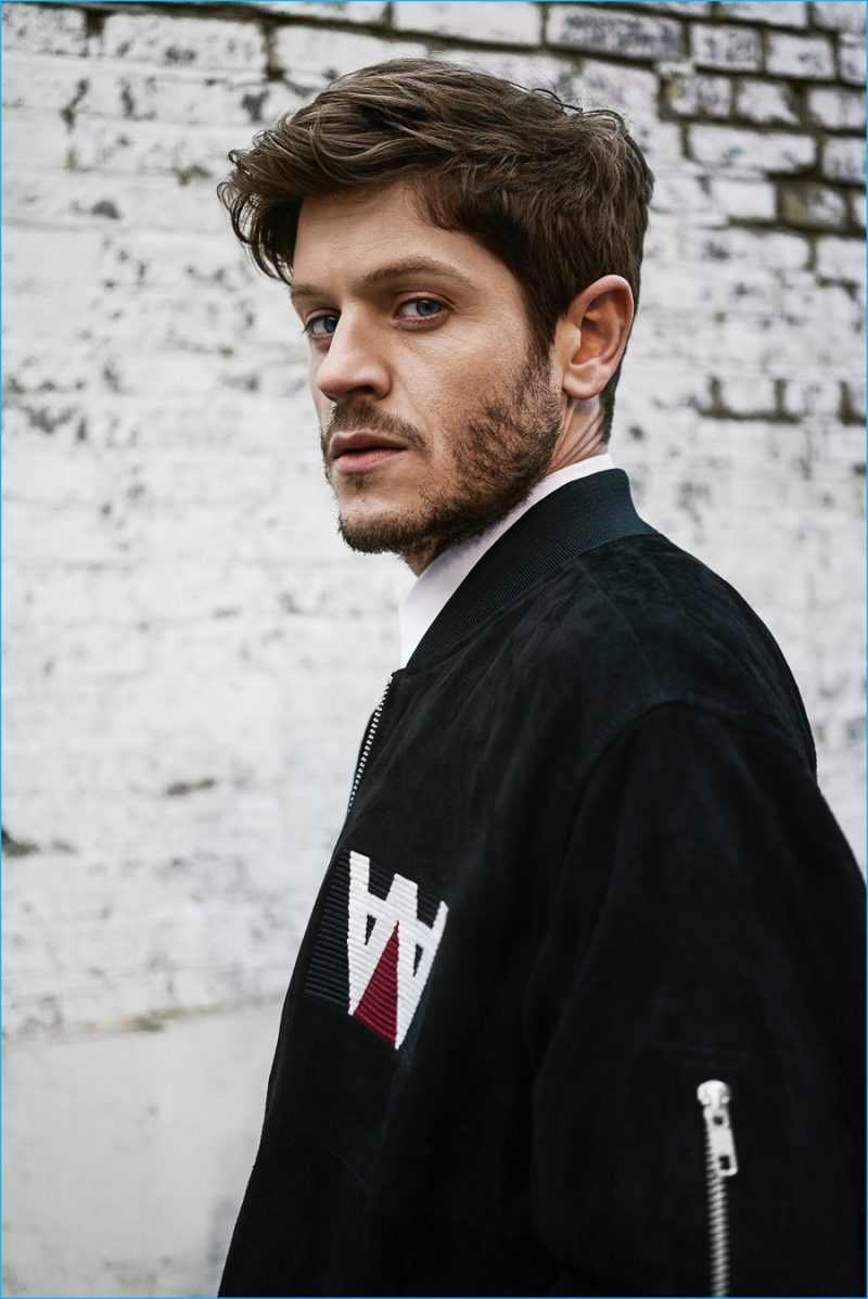 Iwan Rheon pictured in a Matthew Miller shirt and Wood Wood jacket. » Game of Thrones' Iwan Rheon Poses for The Laterals Iwan Rheon pictured in a Matthew Miller shirt and Wood Wood jacket.