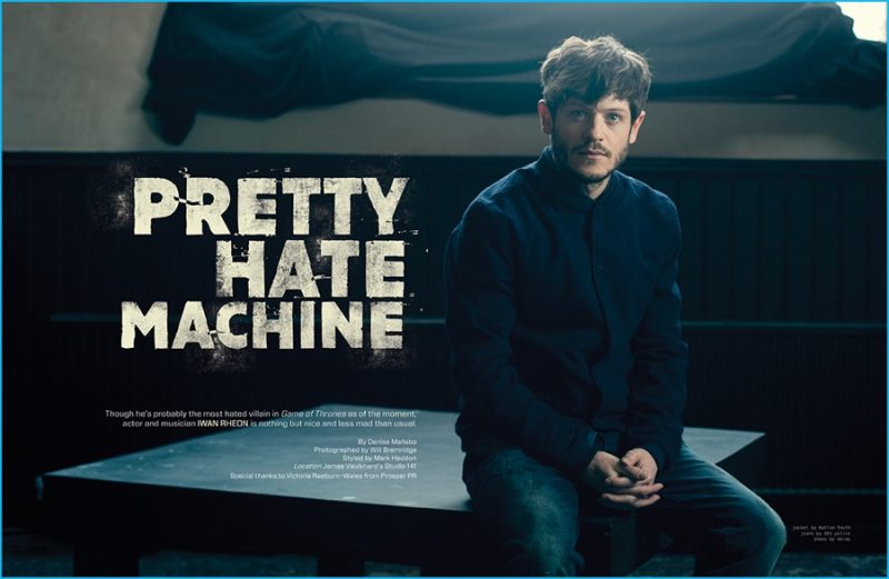 Iwan Rheon graces the pages of STATUS magazine.
