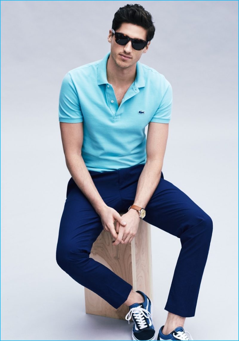 j crew lacoste polo