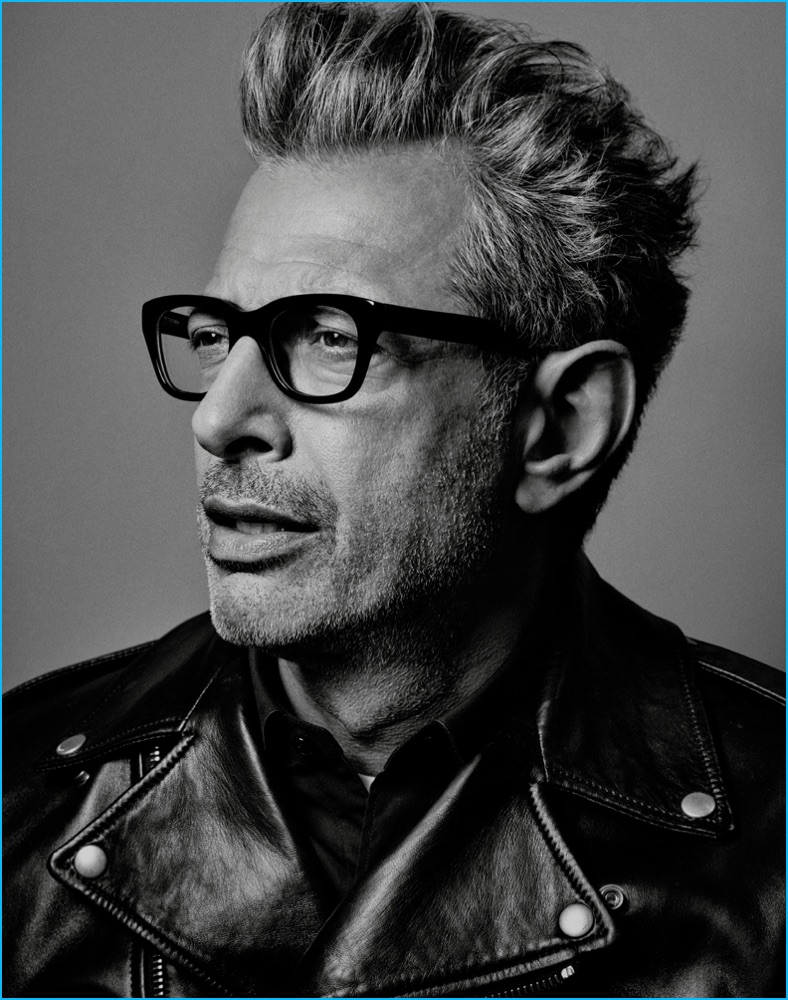 Jeff Goldblum photographed by Craig McDean for Interview magazine.