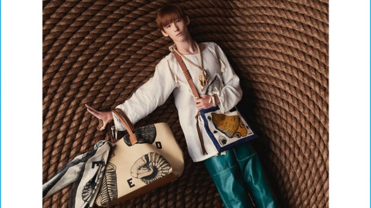Loewe Previews Spring 2017 Campaign by Steven Meisel