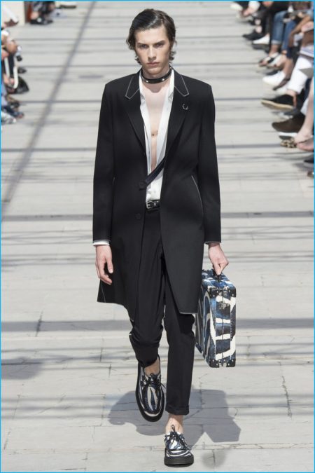 Xavier Dolan Makes a Dark Statement in Louis Vuitton S/S '17 Look – The ...