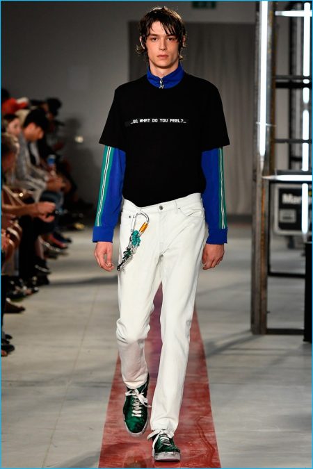 MSGM 2017 Spring Summer Mens Runway Collection 027