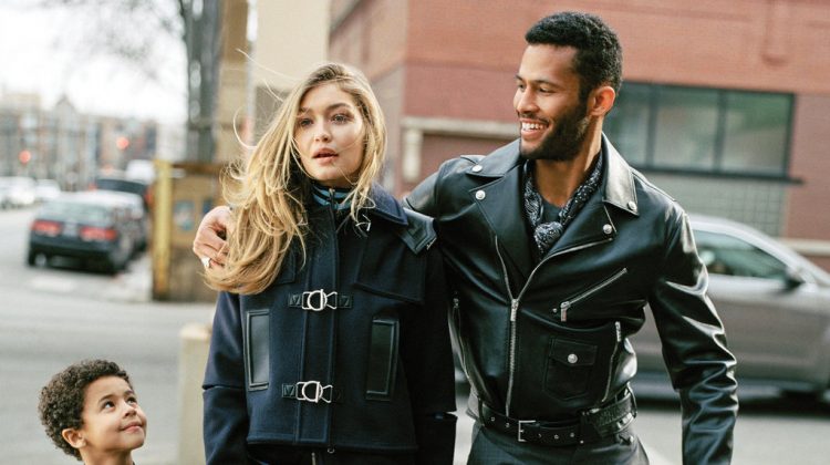 Marcus Watts is Father Material for Versace Campaign