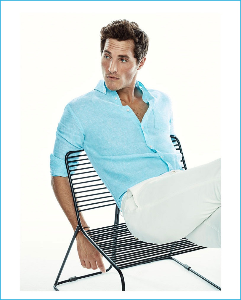 Men’s Summer Update: Ollie Edwards for Massimo Dutti