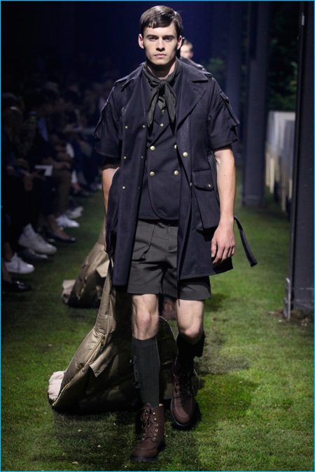 Moncler Gamme Bleu 2017 Spring Summer Mens Runway Collection 038