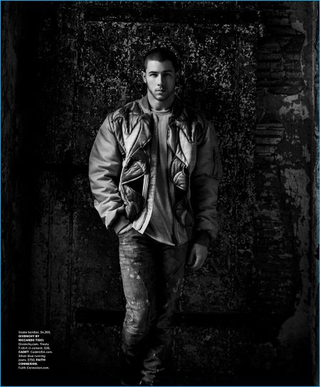 Nick Jonas 2016 Cover Photo Shoot Essential Homme 005