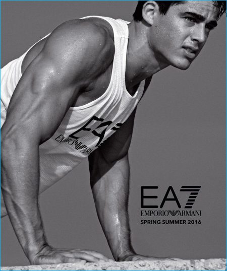 Pietro Boselli 2016 EA7 Spring Summer Catalogue Shoot 001