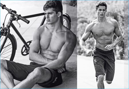 Pietro Boselli Channels Inner Athlete for EA7 Olympic Campaign