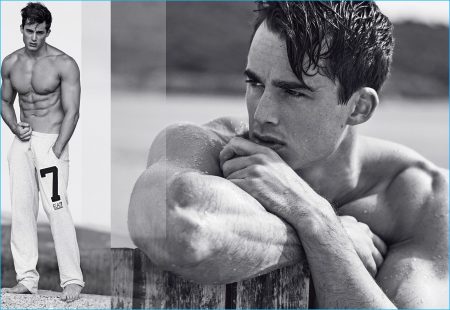 Pietro Boselli 2016 EA7 Spring Summer Catalogue Shoot 007