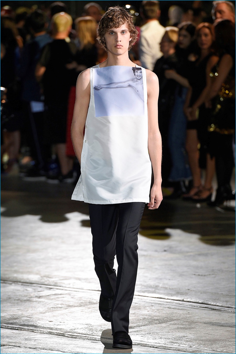 RAF SIMMONS X ROBERT MAPLETHORPE top Spring/Summer 2017
