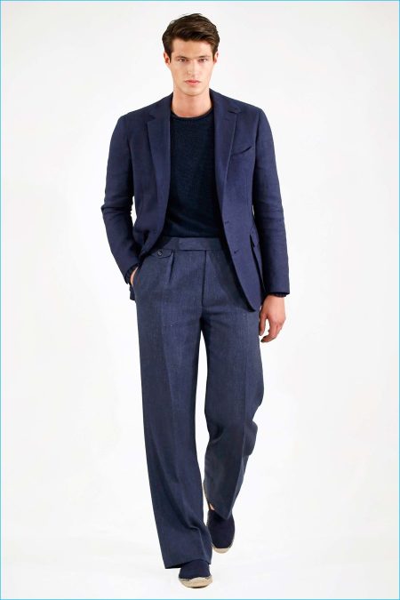 Ralph Lauren Purple Label Provides Signature Style for Spring Collection