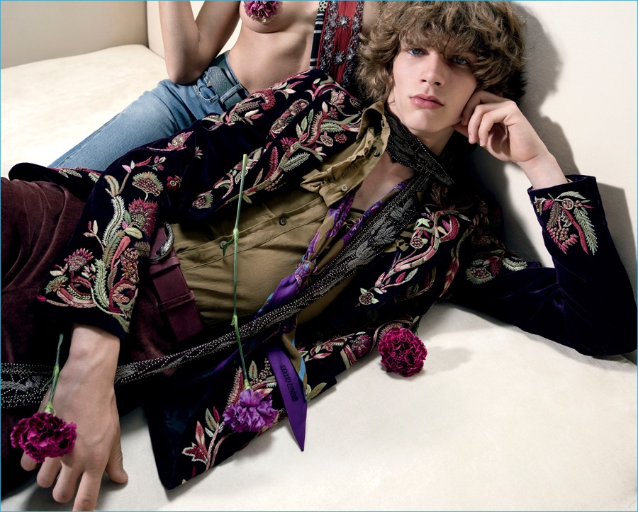 Roberto Cavalli Celebrates Flower Children for Fall Campaign