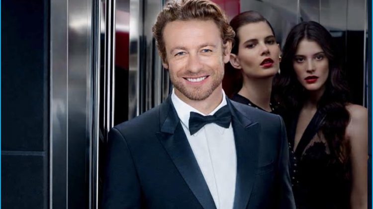 Simon Baker Reunites with Givenchy for Gentleman Only Absolute Fragrance Campaign