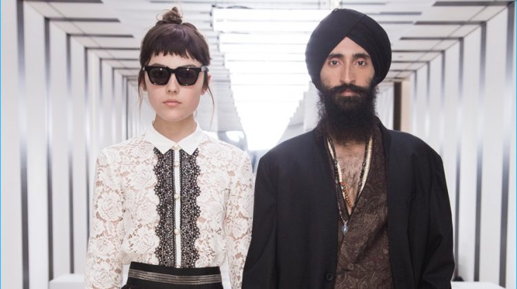 The Kooples Find a Style Muse in Waris Ahluwalia