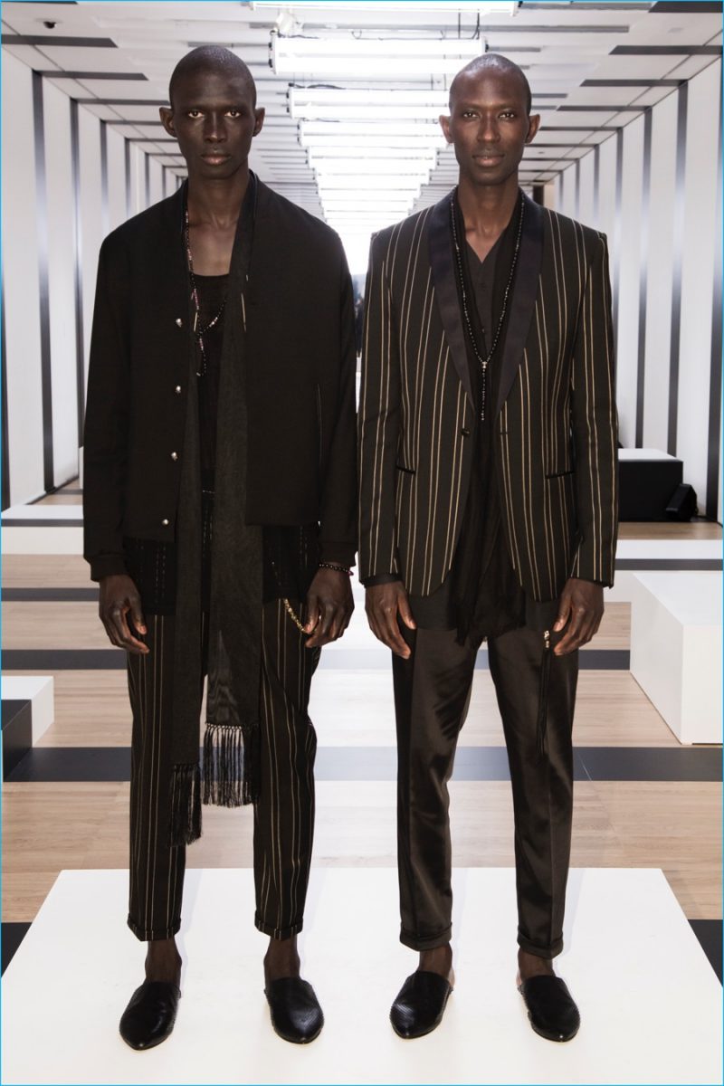 Brothers Fernando and Armando Cabral join The Kooples for its spring-summer 2017 presentation.