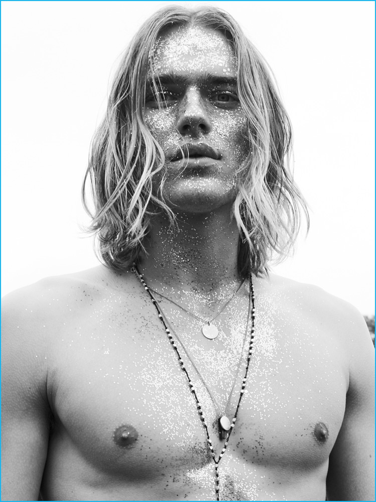 Ton Heukels is front and center in jewelry from brands such as Topman.