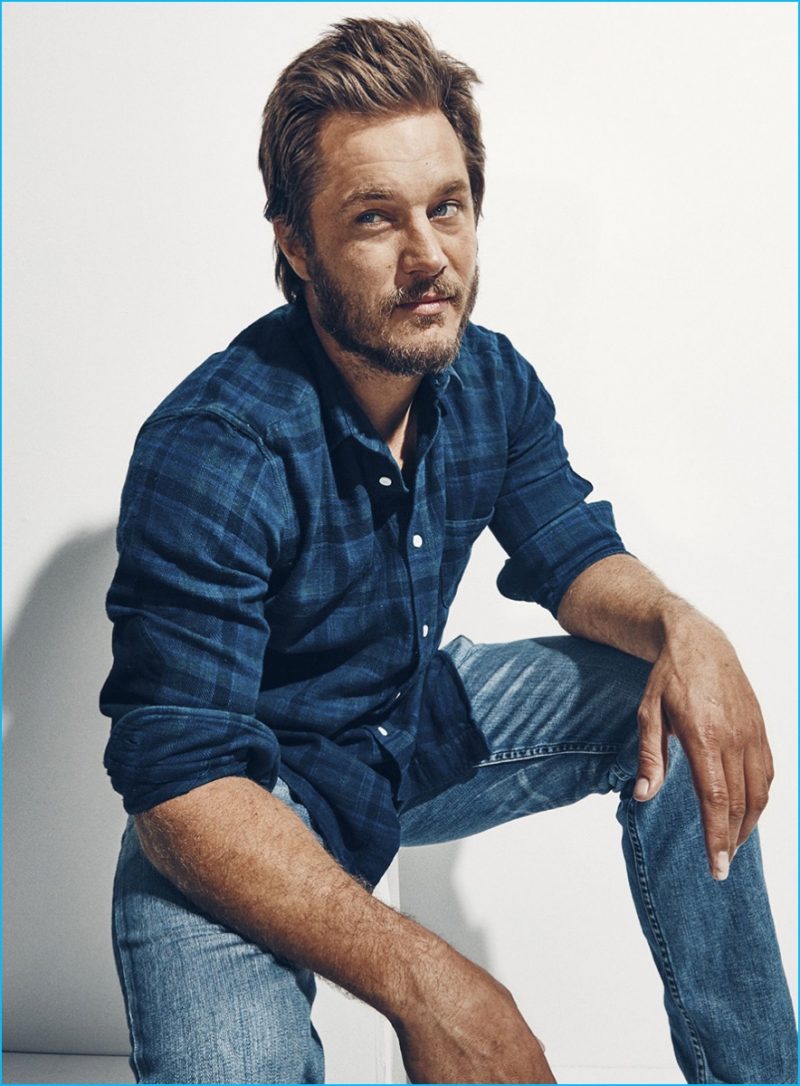 Travis Fimmel photographed by Andy Ryan for Esquire.