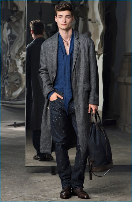 Trussardi Finds a Stylish Split Personality for Spring