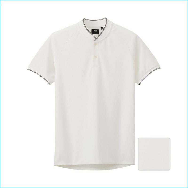 UNIQLO x Theory Dry Ex Stand Collar Polo Shirt