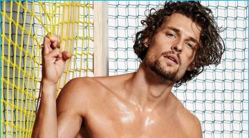 Wouter Peelen Tackles Summer Swimwear with Calzedonia