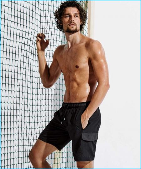 Wouter Peelen Tackles Summer Swimwear with Calzedonia
