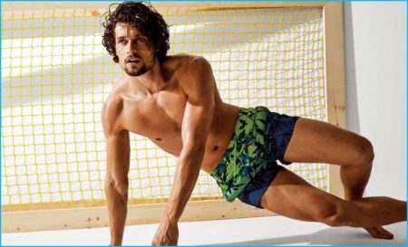 Wouter Peelen Tackles Summer Swimwear with Calzedonia