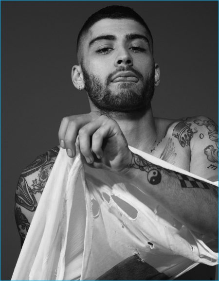 Zayn Malik Covers Paper's Sexy Issue in Enfants Riches Déprimés Leather Jacket