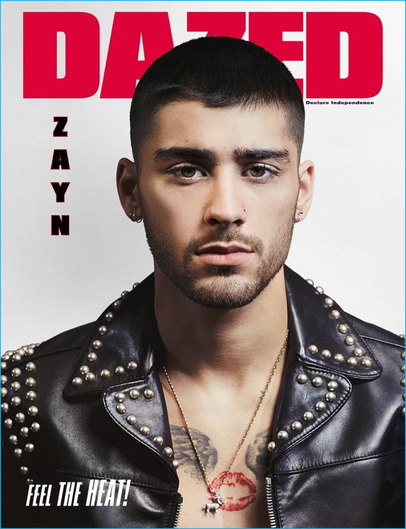 Zayn Malik covers the summer 2016 issue of Dazed magazine.