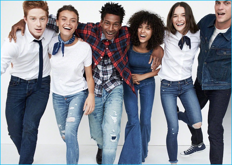 Abercrombie & Fitch Fall 2016 Denim Campaign