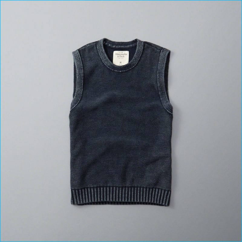 Abercrombie & Fitch Men's Sweater Vest (Product Image) 