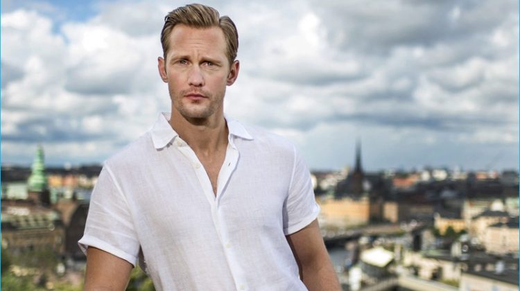 Alexander Skarsgård is Our Casual Partner in Smart Style