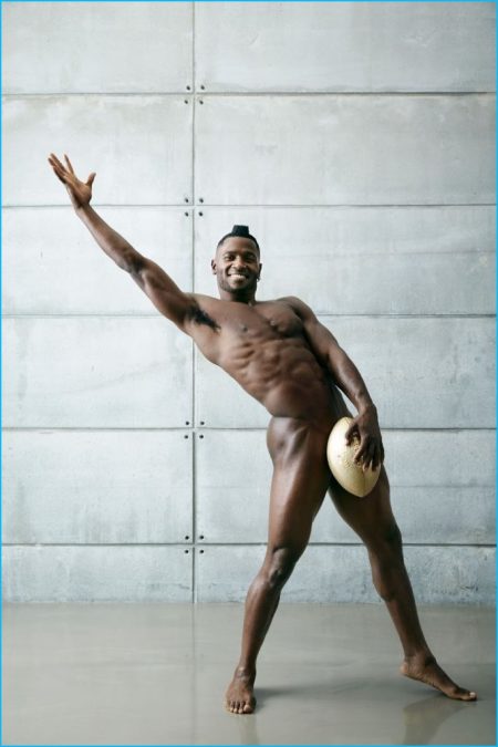 Antonio Brown Nude 2016 ESPN Body Issue Naked Photo Shoot 002 1