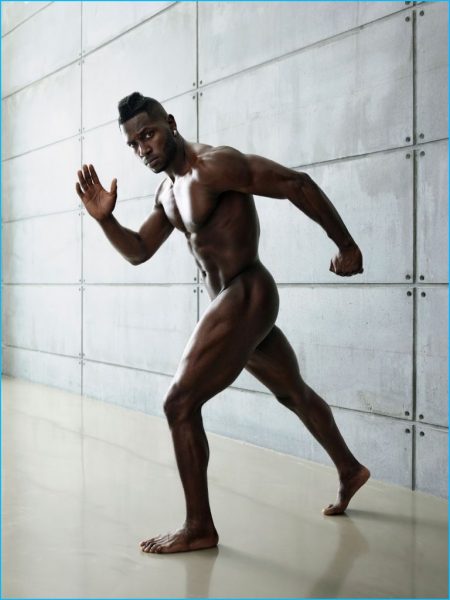 Antonio Brown Nude 2016 ESPN Body Issue Naked Photo Shoot 1