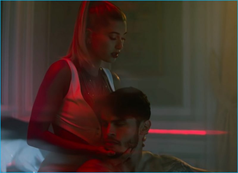 Hailey Baldwin joins Baptiste Giabiconi for his Love to Love You music video.
