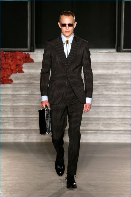 Justin O'Shea Unveils Debut Brioni Collection